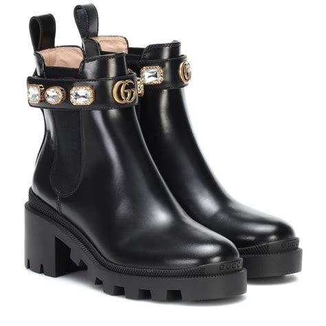 botas gucci a la.rodilla|gucci ankle boots.